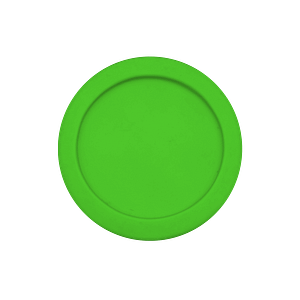 Multi-purpose Tapered Hay/Feed Bin lid - lime green
