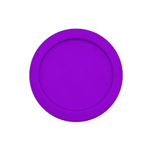 Multi-purpose Tapered Hay/Feed Bin lid - purple